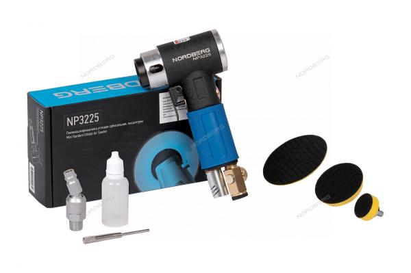 Пневмошлифмашинка угловая орбитальная, эксцентрик, диам. 75 мм NP3225