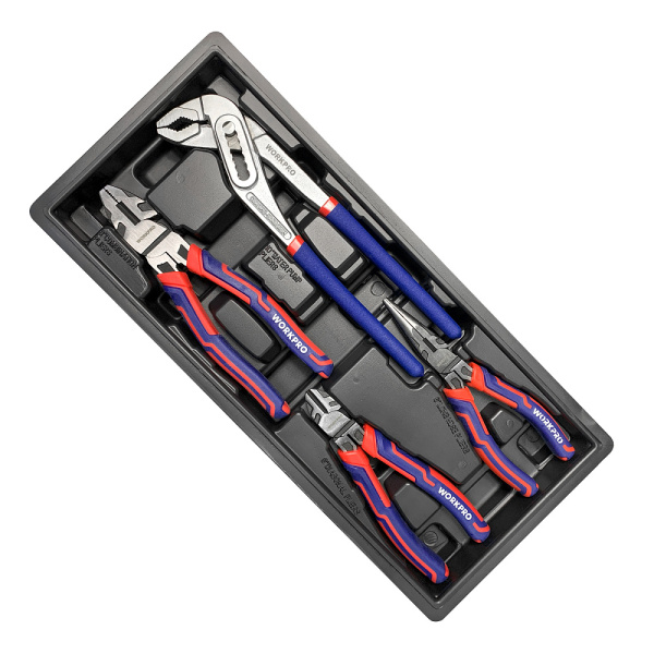 Тележка инструментальная 7 ящиков с 9 ложементами WORKPRO WP285002B 
